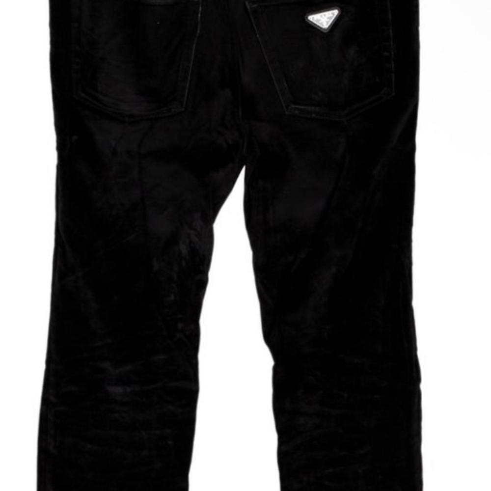 Prada Black Corduroy Pants